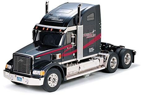 Tamiya 1:14 RC Knight Hauler Bausatz, Bausatz zum Zusammenbauen, RC Truck, fernsteuerbarer LKW, Lastwagen, LKW, Konstruktionsspielzeug, Modellbau, Basteln