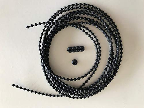 catenella in nylon per zanzariera - con giungi catena e finecorsa. 3,4 mt - Made in Italy.