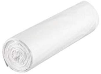Sac Poubelle - Sacs Poubelle - Rouleau de Sac Poubelle - Sac poubelle Qualité Professionnelle - Sac Poubelle 110 L Blanc - 30 microns - Carton de 200 Sacs