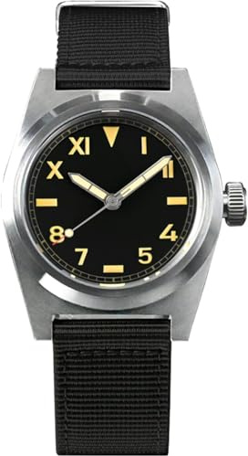 NC San Martin 38mm SN031G Retro-Militäruhren Saphirglas 200M wasserdichte automatische Edelstahl-Taucher-Armbanduhr für Männer