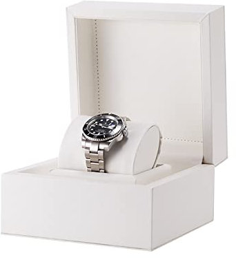 YOYUMI Uhrenkasten Uhrenbox Schmuck Geschenkbox Armband Box Schmuckverpackungsbox Milchig Weiß