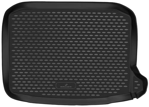 WALSER XTR Kofferraumwanne für Seat Ateca/Cupra Ateca 04/2016-Heute, 100% passgenaue Antirutschmatte Auto, Gummimatte Auto, Kofferraum Schutzmatte, Anti Rutsch Matte Gummi, Auto Gummimatten