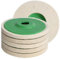 6 discos de pulido de fieltro de lana de 125 mm x 22 mm para amoladora angular