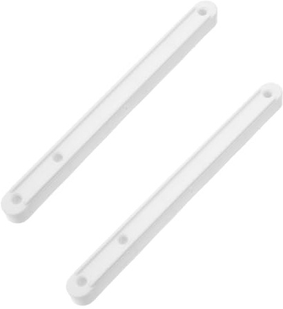 Gadpiparty Schubladenschiene 7 Zoll Kunststoff Schubladenführung Mit Slide Groove Für Kommodenschublade Und Garderobe Seitenmontage Schubkastenschiene Mit Hoher Belastbarkeit