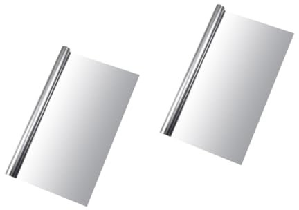 Amosfun 2st Privatsphäre-fensterfolie Verspiegelte Fensterfolie Sonnenschutzfolie Für Fenster Fensterfolie Privatsphäre Sichtschutzfolie Für Fenster Fenstertönung Für Zu Hause Uv Pvc