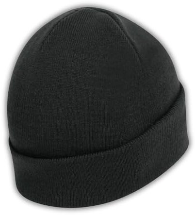 Mr. Gadget's Solutions Bonnets doux et respirants pour homme et femme – Chapeaux d'hiver confortables en noir classique, pour toutes les saisons, Noir , Taille unique