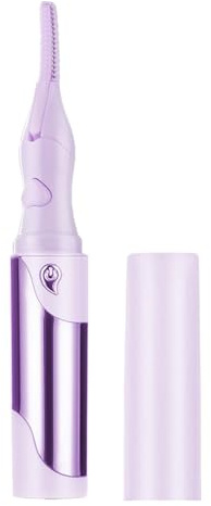 Portable Heated Curler, Professional Lash Comb, Heated Lash Styler | Rechargeable Beauty Tools, Eye Lash Curler Electric, Four Mode Lash Curler, Travel Eyelash Curler, Lash Comb for Makeup