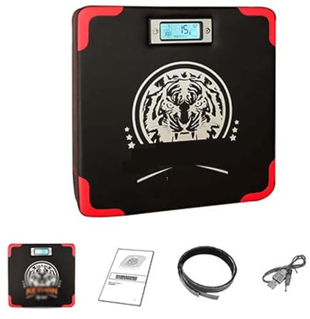 SUPER FOREST Testeur de Force, capteur de Force de Frappe, équipement d'entraînement de Boxe, Fixation Murale réglable en Hauteur, Sac de Frappe pour Adultes et Enfants, entraînement de karaté,