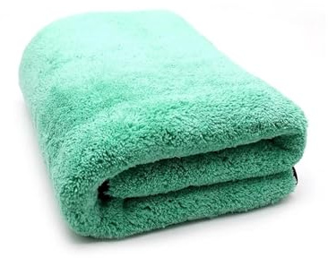 SHBHWS Toalla de Microfibra de Coral de 1400 g/m² for Lavado de Autos, paño de Secado y Limpieza de Felpa, paño for el Cuidado del Auto, Pulido y detallado.(40x40cm)