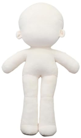 Perfeclan Blanko Puppenkörper Puppenherstellung Plüschtiere Spielzeug Tragbare Kleidung Niedliche Sammlung Kunsthandwerk zum Anziehen Schaufensterpuppe Humanoid, Normaler Körper