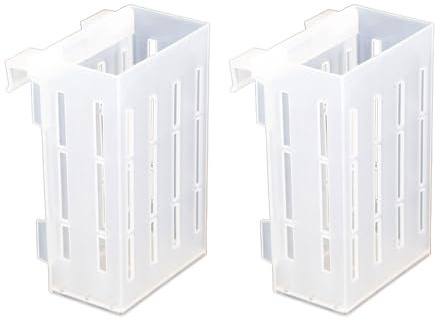 Lot de 2 pots de fleurs hydroponiques pour aquariums de 10/15/20 mm d'épaisseur