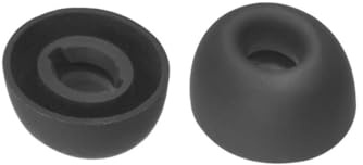 3 Paires Embouts en Silicone pour JBL Tour Pro 2,écouteurs Embouts Capuchons Bouchons d'oreille,3 Tailles (S/M/L),Accessoires pour écouteurs (Noir)