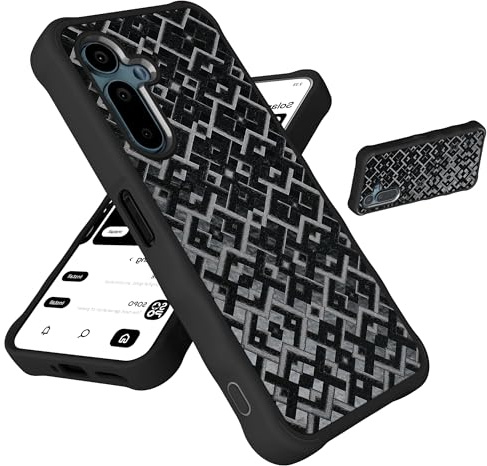 Aroepurt for Solana Seeker Case Compatible for Saga 2 Solana Mobile Seeker Phone Case Cover Stand Cover Hybrid [with 2*Tempered Glass Screen Protector][3D Multi-Directional Shape Change] 3DFG
