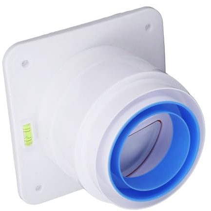 Jeffergarden Valvola di Ritegno per Cappa da Cucina con Chiusura a Molla a gravità Ventilazione Efficiente e Prevenzione del Ritorno d'aria in Cucina e Bagno