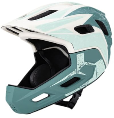 Oshhni Casco de Bicicleta para niños, Ligero, para Ciclismo de Carretera, para niños y niñas, para Bicicleta de montaña y Patinaje, Verde