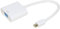 LINK lkadat14 Adaptador Mini DisplayPort Macho a VGA Hembra