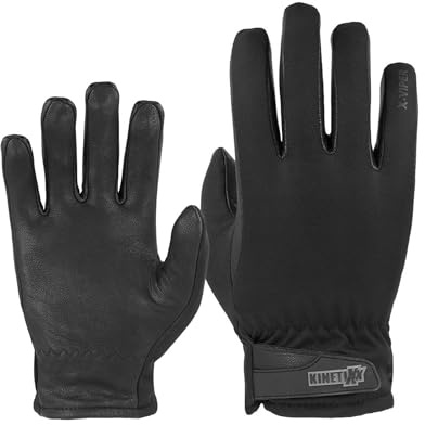 KinetiXx X-Viper Einsatzhandschuh Schwarz - Winter Handschuhe Outdoor - Militär Ausrüstung - Bundeswehr & Polizei - Wasserdicht - 1 Paar