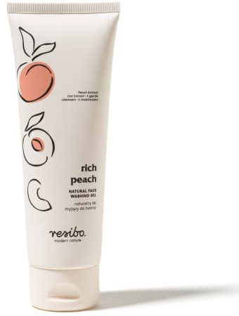 Resibo, Natürliches Gesichtswaschgel, Naturkosmetik, Gesichtsreinigung, Waschgel Gesicht, Hautreinigung Gesicht, Porenreiniger, Reinigungsgel Gesicht, Augen Makeup Entferner, 125 ml