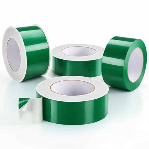 Colorus Dampfsperrklebeband 50 mm x 25 m 4 Rollen Folienklebeband | Aggressiv klebendes Hochleistungsklebeband für luftdichte Verklebungen an der Dampfbremse, Made in Germany