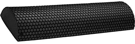 F Fityle Yoga-Blöcke Rolle Pilates Myofasziale Flexibilität Flexibilität Foamshaft Muskelmassage Massagerolle Pilates-Säule für Sporttrainingsübungen, Schwarz 45cm