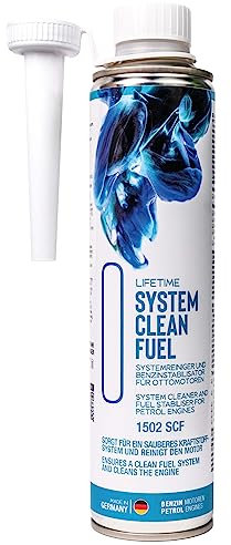 LIFETIME System CLEAN Fuel - Intensiv Benzin Systemreiniger | Motorreiniger Benzin Additiv | Benzin Reiniger | Reiniger für alle Benzinmotoren - 400ml
