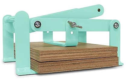 Woodzilla Presse für Linoldruck (14,9 x 21 cm | A5), Minzgrün