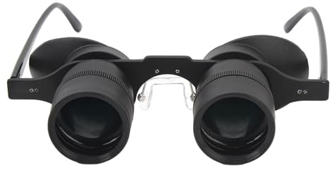 Binocular Glasses, 10X Zoom HD Lens Adjustable Focus Distance, for Fishing Bird Watching Sports, Concerts, Theater, Opera, TV, Sight Seeing