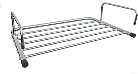 Handtuchhalter Balkon Wandtrockner Edelstahl Edelstahl Kleiderständer Heizung Heizung und Balkon Wäschetrockner Hängetrockner Wandtrockner Balkongeländer Heizkörper Badezimmer Hängend Clo