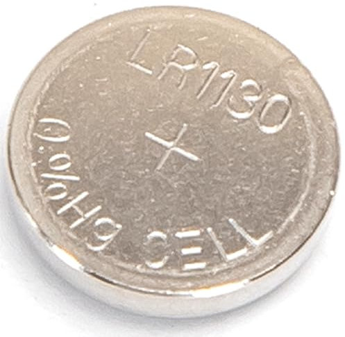 Lot de 4 Piles Bouton AG10 LR54 1,5 V, idéales pour Montres, calculatrices et Jouets.