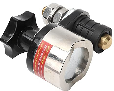 Eujgoov Morsetto di Terra per Saldatura Magnetica Morsetto di Terra per Saldatura Magnetica, Adattatore per Morsetto di Messa a Terra Magnetico Adattatore per Connettore Magnetico
