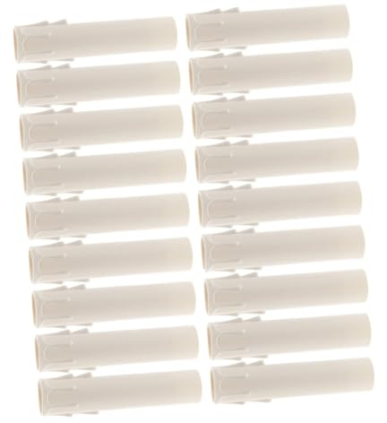 PRETYZOOM Chandelier Accessory: 30pcs Plastic Drip Candle Covers Glass Candelabra Parts Heat-proof Socket Sleeves