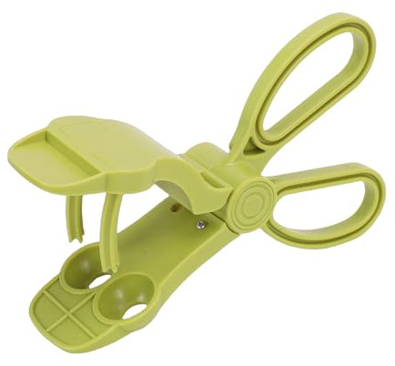 Smandy Strumento per Denocciolare Ciliegie, Materiale ABS Resistente All'usura Design a Doppia Apertura Snocciolatore Portatile per Noccioli di Ciliegia per Strumento per Rimuovere (GREEN)