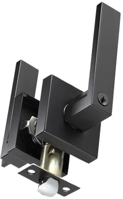 Generico Maniglia Della Porta Con Serratura - Maniglia Per Privacy Interna In Lega Di Alluminio Ad Alta Resistenza,Serratura Per Porta - per Camera da Ufficio Bagno Sicurezza Ingresso Casa