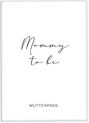 Joli Coon Mutterpasshülle Mommy to be - für Deutschen Mutterpass