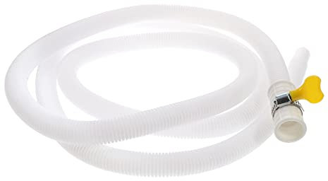 Tubo DesagüE Aire Acondicionado 2M, Manguera Flexible Para Lavadora, manguera lavadora ExtensióN De Tubería Con Abrazadera, ConexióN De Grifo 15-20Mm