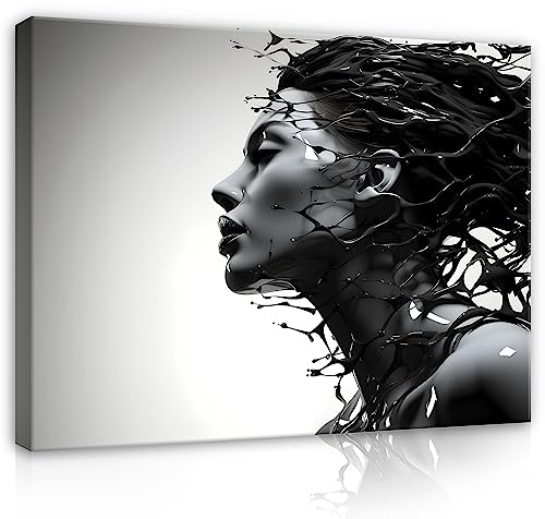 WallArena Leinwand Bilder 120x80 cm | Porträt, Leinwandbilder, Bild auf leinwand, Format: 145x45 cm (BxH) - einteilig auf Canvas Leinwand. Das Leinwand