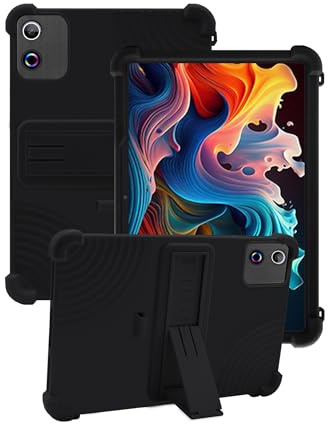 Silicone Tablet Case for Ainmel 10 inch tablet with Full Coverage, Shockproof, Anti-scratch, Adjustable Stand, and Soft Silicone