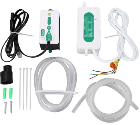 Bomba de Condensado de HVAC de Alto Rendimiento y Alto Rendimiento, 24l/h, Cabezal de 10 M, Instalación Fácil, Tecnología de Detección de Sondas, 110-230V, Energía Eficiente, para Aires
