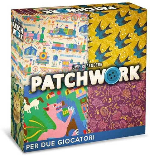 Asmodee Patchwork, Nuova Edizione Gioco da Tavolo, 8+ Anni, 2 Giocatori, Edizione in Italiano