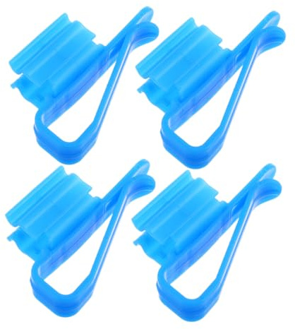 Cabilock 4pcs Plastic Pipe Clips Multi-function Hose Buckle for Oil Water Auto Hose Clamps Repair Clamp