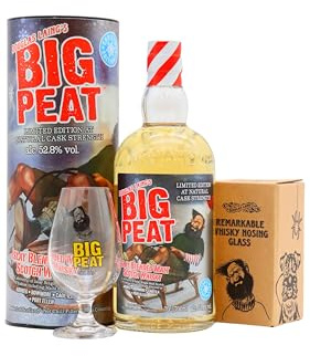 Big Peat - Christmas 2021 Limited Release Islay Blended Scotch Whisky 70cl 52.8% ABV (Includes Tasting Glass)