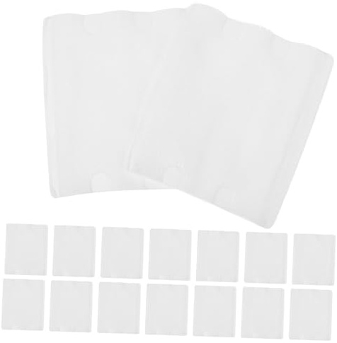 BIUDECO 100 Stück Abschminkpads aus Baumwolle Extra Dicke Saugfähige Make up Entferner Pads Praktische Tragbare Wattepads für Gesichtspflege und Babypflege Weich und Hautfreundlich