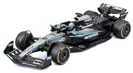 Bburago 1:43 F1 Mercedes AMG W16 2025 Russell with Helmet