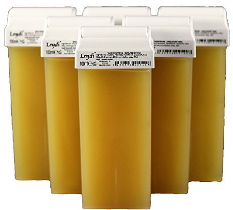 Leydi Warmwachspatronen Honig 6 Stück je 100ml - Nachfüllset Wachspatrone