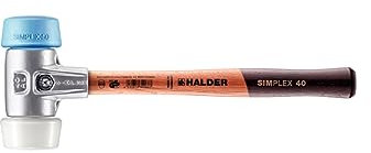 HALDER SIMPLEX Mallet with ALU HOUSING TPE-Soft FACE Oversized Inserts