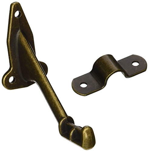 Stanley National S571-055 Stanley Hardware Handrail Brackets - Antique Brass