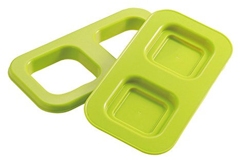 Akebono industry Rice Ball Sandwich Press Mold - Square - (WE-960)