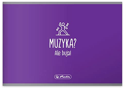 Herlitz Livre de musique A5 16 feuilles en ligne de musique