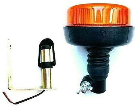 MelTruck® Luz LED giratoria de advertencia 12 V 24 V 12 LED E9 flash con efecto acoplable