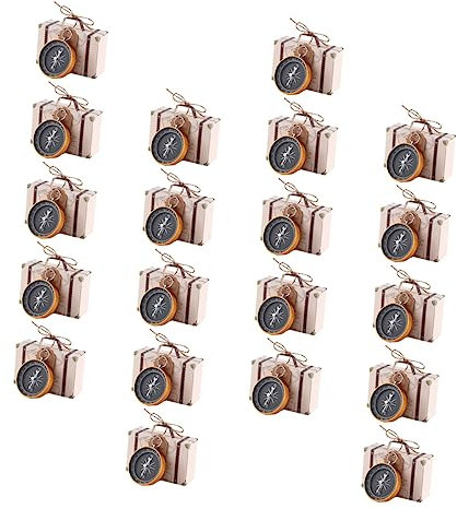 PartyKindom 20st Kompass Süßigkeiten Box Einzigartige Hochzeitsgeschenke Hochzeitskartons Pralinenschachteln Für Hochzeitsfeiern Nautischer Weihnachtsschmuck Aufbewahrungskiste Ziemlich Papier